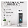 thumbnail image 4 of TUYA With Metering Smart Circuit Breaker 1P 63A DIN Rail For Smart Home Wireless Remote Control Switch By APP ,Easy to Install, 4 of 6