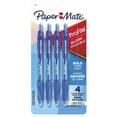 thumbnail image 1 of Paper Mate Profile Ballpoint Pens, Bold Point (1.4 mm), Retractable, Blue Ink, 4 Count, Comfortable Grip Pens, 1 of 5