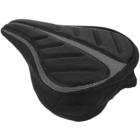 MLINS  Comfortable Bike Saddle Seats Replacement Wide Outdoor Black