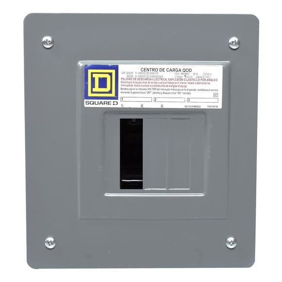 Centro de carga Schneider QOD 3SP 3F 4H Empotrar QOD