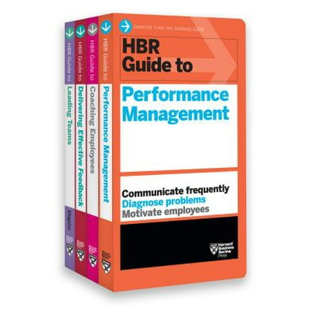 HBR Guides to Performance Management Collection 4 Books HBR Guide Series