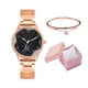 thumbnail image 1 of Nuevo reloj de pulsera de cuarzo con correa de moda para mujer, ideal para el tiempo libre, con caja de regalo., 1 of 3