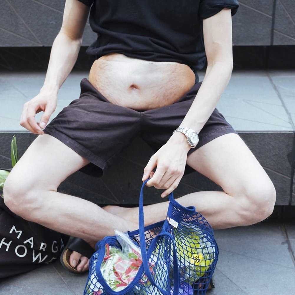 Dad Bag Fake Beer Belly Waist Pack Unisex Fanny Pack White Walmart