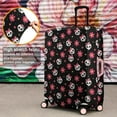 thumbnail image 4 of Black Skull Flower Bow Pattern Luggage Cover Fashion Suitcase Cover Baggage Covers Fit 25-28 Inch Luggage (Go Travel), 4 of 5