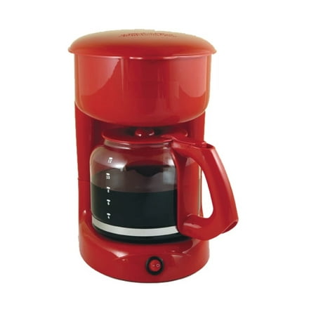 Electric With Timer Coffee Maker - Red 12 Cups Electric Tea Coffee Maker