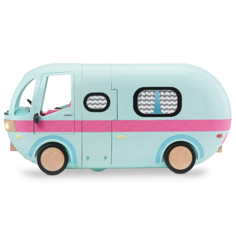 LOL Surprise 2-in-1 Glamper Fashion Camper With 55+ Surprises, Great Gift  for Kids Ages 4 5 6+
