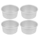 thumbnail image 1 of GOOHOCHY 4 moldes de aluminio para pasteles, redondos, para hornear pasteles, circulares., 1 of 8