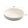 thumbnail image 4 of Snack Dish Stackable Smooth Surface Easy to Clean Large Capacity Heightened Base Multipurpose Round Candy Food Fruit Plate Kitchen Supplies, 4 of 5