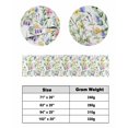 thumbnail image 6 of Xipuska Watercolor Flower Bed Runners for King Size Bed, Decorative Bed Throws for Foot of Bed, Spring Farm Leaf Country Floral Retro Bed Runner Sofa Throw Bedding Scarf Slipcover for Bedroom, 6 of 6