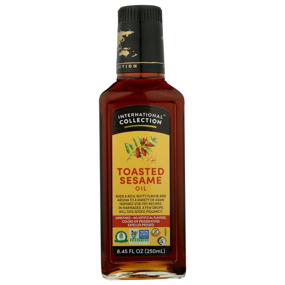 International Collection Sesame Oil Toasted, 8.45 Fl Oz