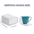 thumbnail image 4 of 6x4x3 Shipping Boxes Set of 40, White Corrugated Cardboard Box for Small Business, 4 of 6