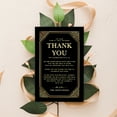 thumbnail image 4 of Koyal Wholesale Gold Art Deco Wedding Thank You Place Setting Cards for Table Reception, 56-Pack, 4 of 5