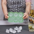 thumbnail image 4 of Bandejas para cubitos de hielo, moldes para bandejas de hielo para hacer varias formas de hielo para whisky, reutilizables, paquete de 2, 4 of 6