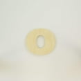 thumbnail image 2 of Package of 1, 8 Inch X 3/4" Thickness Baltic Birch Wood Letter o in The Arial Font, Thick, Lower Case for Art & Craft Project, Made in USA, 2 of 4
