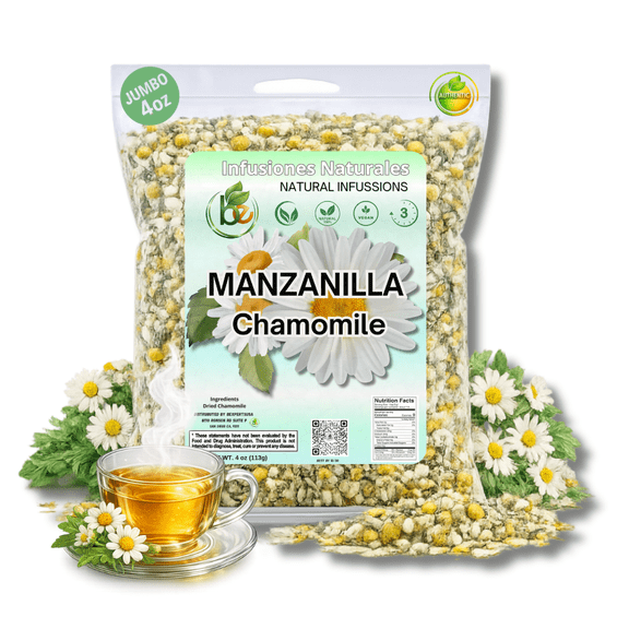 CHAMOMILE FLOWER TEA 4 oz | TE FLOR DE MANZANILLA 4oz