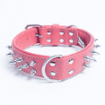 thumbnail image 1 of Collier pour Chien en Cuir à Pointes AMSTERDAM à Multiples Rangées de Pointes, 1 of 4