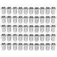 thumbnail image 1 of 50Pcs Blind Riveting Nuts Set Stainless Steel Ribbed Nut M6 Hardware Accessories, 1 of 5