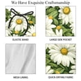 thumbnail image 4 of luoweisi Men's Beach Shorts Quick Dry Swim Trunks with Mesh Lining Daisy 2XL, 4 of 5