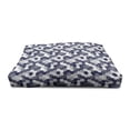 thumbnail image 4 of Navy Blue Pet House, Octagon Patchwork Style Pattern Image with Dots Stars Squares and Stripes, Outdoor & Indoor Portable Dog Kennel with Pillow and Cover, 5 Sizes, Navy and White, by Ambesonne, 4 of 5