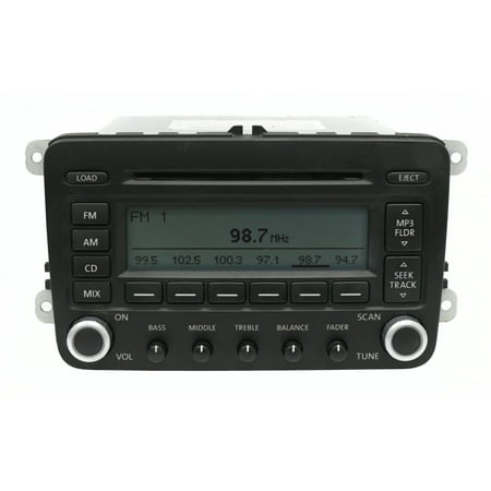 1 Factory Radio 638-58956B-NOA2 AM FM Radio MP3 6 Disc CD