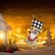 thumbnail image 4 of Txlixc Decorando medias de Navidad, muñecas enanas a cuadros colgando medias de Navidad decorando chimeneas, árboles de Navidad Txlixc moda, 4 of 8