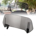 thumbnail image 2 of Motorcycle windshield extended adjustable spoiler deflector, 2 of 5