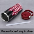 thumbnail image 2 of 30 Oz Tumbler With Handle and Silicone Straws, Coffee Insulated Tumbler, 40oz Tumbler, 2 of 6