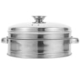 thumbnail image 1 of IFANLANDOR Steam Basket for Dumplings Steamer for Cooking Pot Stainless Steel 1 Set, 1 of 8