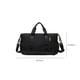 thumbnail image 3 of Bolsa Deportiva de Gimnasio, Bolsa de Viaje con Bolsillo para Artículos Húmedos y Compartimento para Zapatos para Hombres y Mujeres., 3 of 6