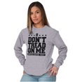 thumbnail image 3 of US Army Gadsden Flag Slogan Saying Long Sleeve TShirt Men Women Brisco Brands X, 3 of 6