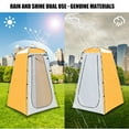 Zhuitw Beach Privacy Shelter Tent Folding UV Protection Tearresistant