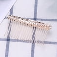 thumbnail image 2 of 1Set Metal Hair Comb Pearl Hair Comb For Wedding And Party, 2 of 8