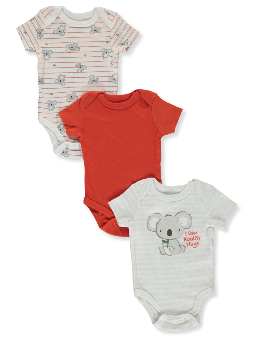 Quiltex Baby Boy 3 Pack Bodysuits Size 36 Months Baby & Toddler