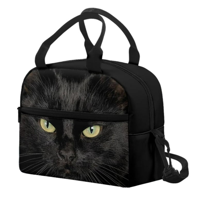 Black cat sales lunch bag