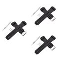 thumbnail image 2 of maskred 1/2/3/5 Workmanship Compact Size Breahable Silicone Band Tightness Replaced Part Lightweight Watch Bands Rubber Straps black 22cm 3PCS, 2 of 6