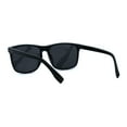 thumbnail image 4 of Polarized Mens Hipster Gentlemans Horn Rim Sunglasses Matte Black, 4 of 4