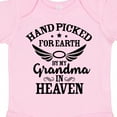 thumbnail image 4 of Inktastic Handpicked for Earth by My Grandma in Heaven Angel Wings Boys or Girls Baby Bodysuit, 4 of 5