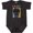 Black Leopard, variant on Inktastic I Love My Rottweiler Dog Boys or Girls Baby Bodysuit