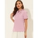 thumbnail image 5 of Top Elegante De BluDe ManCorDe OficiDe Las Camisas Del Cuello De PajariDe Las Mujeres Rogris XL, 5 of 5