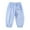 Light Blue, variant on Children Loose&nbsp;Trousers Toddler Kid Baby Boys Girls Cute Cartoon Animals Sport Pants Trousers Cotton Slacks Harem Pants Casual Joggers