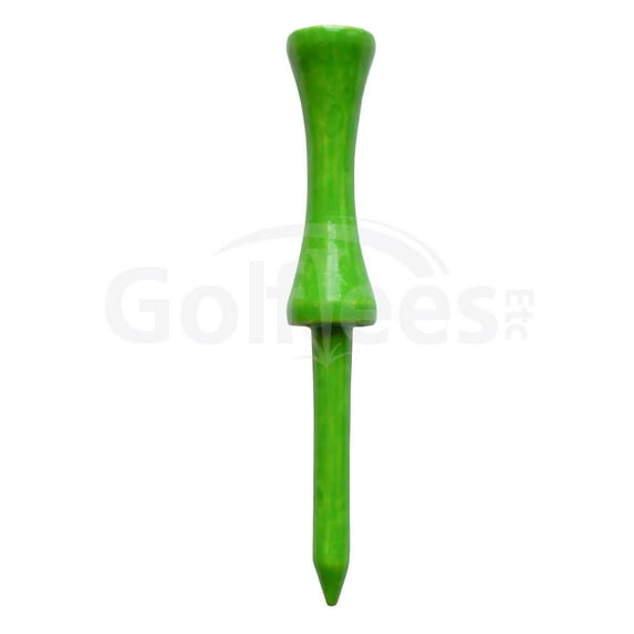 Golf Tees Etc Step Down Green Color Golf Tees 2 3/4" Inch Strong & Light Weight Accessory Tool For Golf Sports - (500 Of Pack)