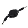 thumbnail image 1 of Núcleo del cable AUX del coche Cable Telescópico Auxiliar Macho A Macho De 3,5 Mm Para Audio De Coche Negro Negro Magideal Núcleo del cable AUX del coche, 1 of 5