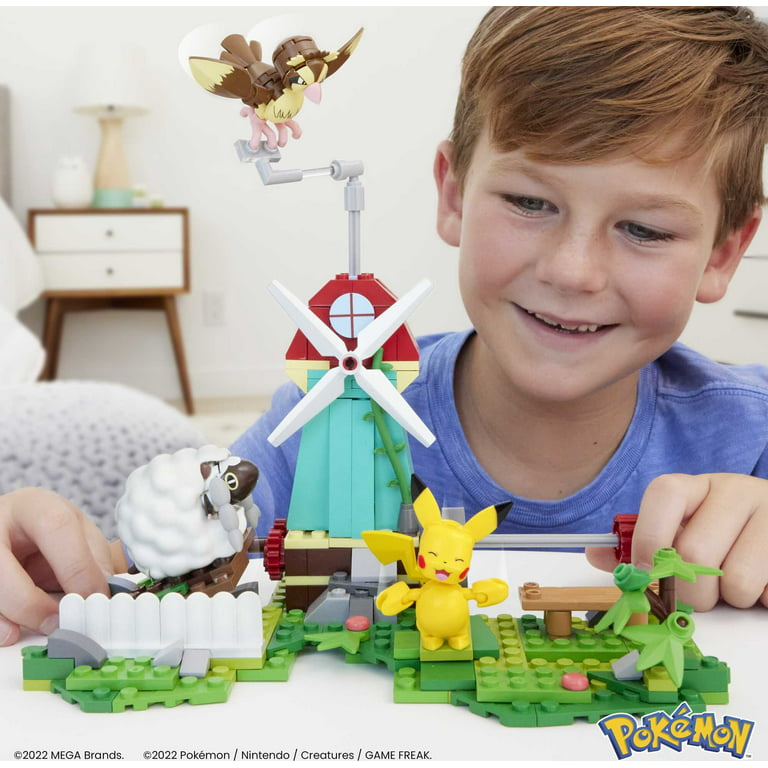 MEGA Pokemon Building Toy Kit Countryside Windmill (240 Pieces) for Kids 