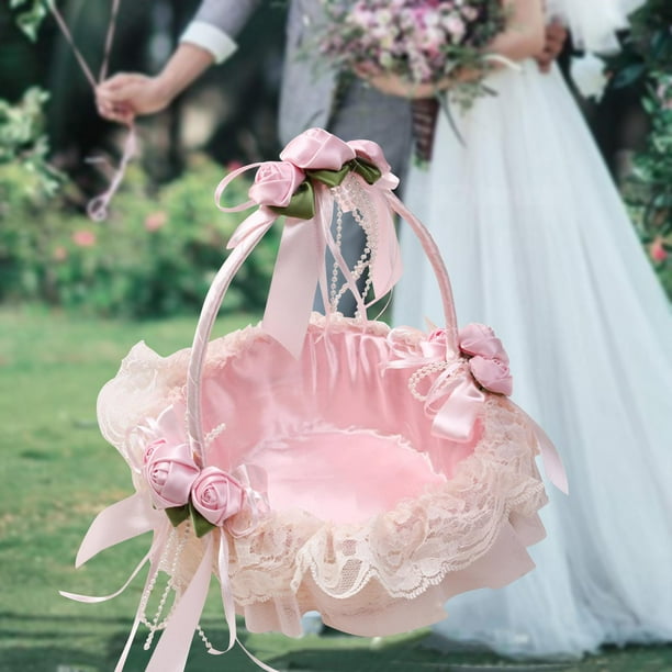 basket design for wedding dress Bridal Inspiration :: Floral Baskets