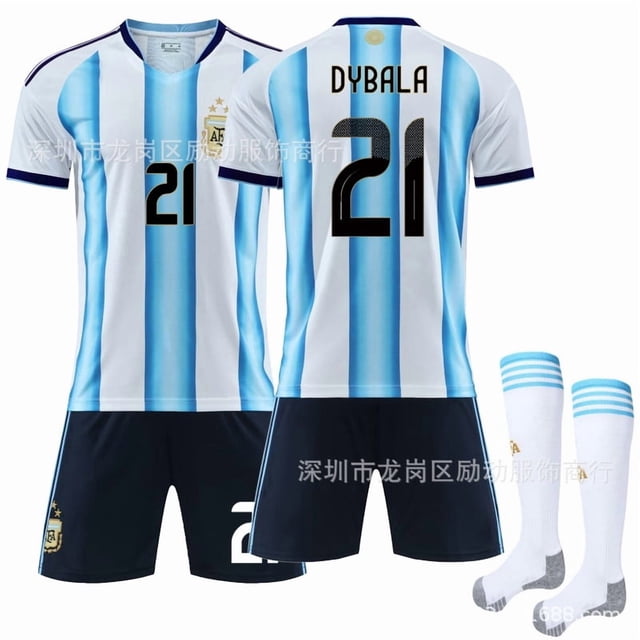 Camiseta de fútbol de Argentina 2026, equipación de fútbol personalizada, transpirable.