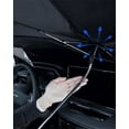thumbnail image 4 of 65X123cm Upgraded Car Windshield Sun Shade Umbrella With Free-Adjustment Handle, 4 of 5