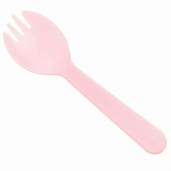 100 x Fork and Spoon-Pink