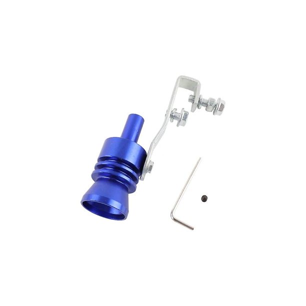 Motorcycle Car Exhaust Fake Turbo Whistle Pipe Sound Muffler Blow Off Valve Universal Whistler Simulator~11387