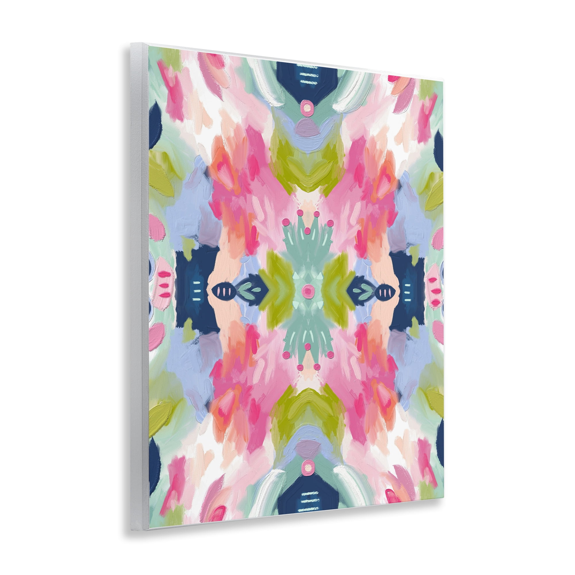Stupell Industries Kaleidoscopic Floral Mandala Wall Plaque Art, design by Lisa Nohren