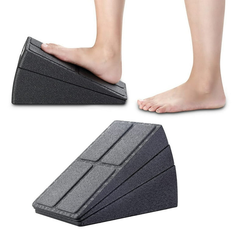 3pcs Wedge Stretch Slant Board Anti Slip Calf Stretcher Slanting Yoga Block  